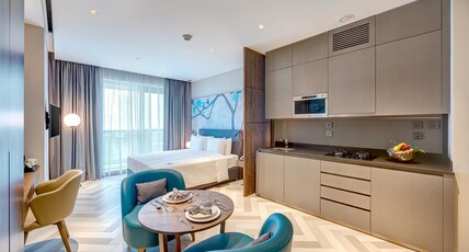 Millennium Place Barsha Heights Hotel Apartments Room Type - Premium Studio King Room Millennium Place Barsha Heights Hotel Apartments Room Type - Premium Studio King Room