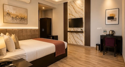 Nandan Retreat-Near Prem Mandir Room Type - City Vista Signature With Balcony Nandan Retreat-Near Prem Mandir Room Type - City Vista Signature With Balcony