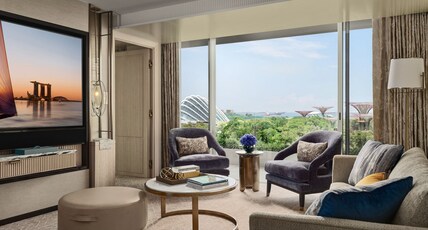 Marina Bay Sands Room Type - Sands Premier Suite King Gardens by the Bay View Marina Bay Sands Room Type - Sands Premier Suite King Gardens by the Bay View