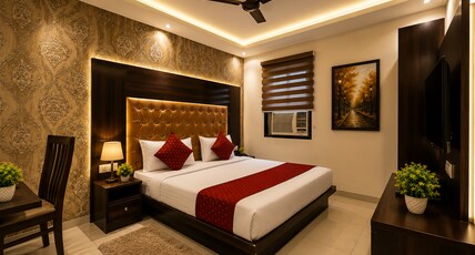 Hotel Iconic Suite near Delhi Airport Room Type - Deluxe Room With Free Wi-Fi