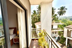 2BHK Apartment in Assagao with Pool & AC | Near Anjuna & Vagator