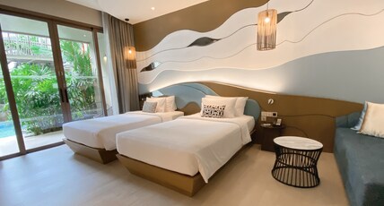 Metadee Concept Hotel Room Type - Junior Suite Pool Access Ground Floor Twin