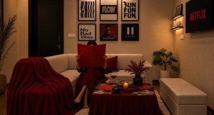 Let'stay - The Scarlet House | Premium 2BHK | Netflix Room Type - Let'stay - The Scarlet House | Premium 2BHK | Netflix
