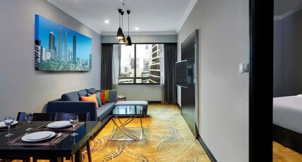 Pullman Kuala Lumpur City Centre Hotel and Residences Room Type - 1 BEDROOM APARTMENT, 1 King Size Bed