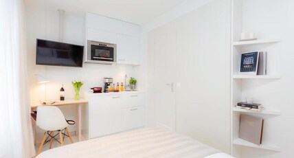 VISIONAPARTMENTS Zug - Self check-in Room Type - Studio Apartment Mini Balcony