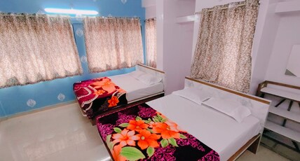 Satyam Guest House Room Type - Large room for 5 person Indian national only Satyam Guest House Room Type - Large room for 5 person Indian national only