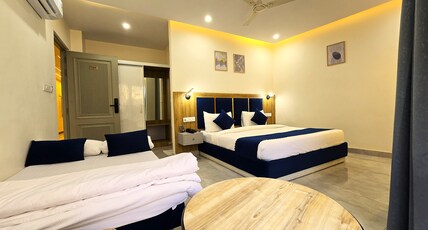 Roots & Peaks Wellness Hotel Room Type - Family Room With Sofa cum bed with Balcony