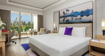 Vivanta Goa, Miramar Room Type - Deluxe Room King with Balcony Vivanta Goa, Miramar Room Type - Deluxe Room King with Balcony