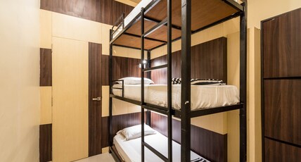 Social Safari Hostel | Rooms & Dorms Room Type - Mixed Dorm | 1 Bed in 3-Bunk Bed AC Dorm | Shared Bathroom
