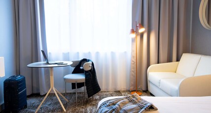 Novotel Mulhouse B Room Type - Standard Room with one double bed and sofa