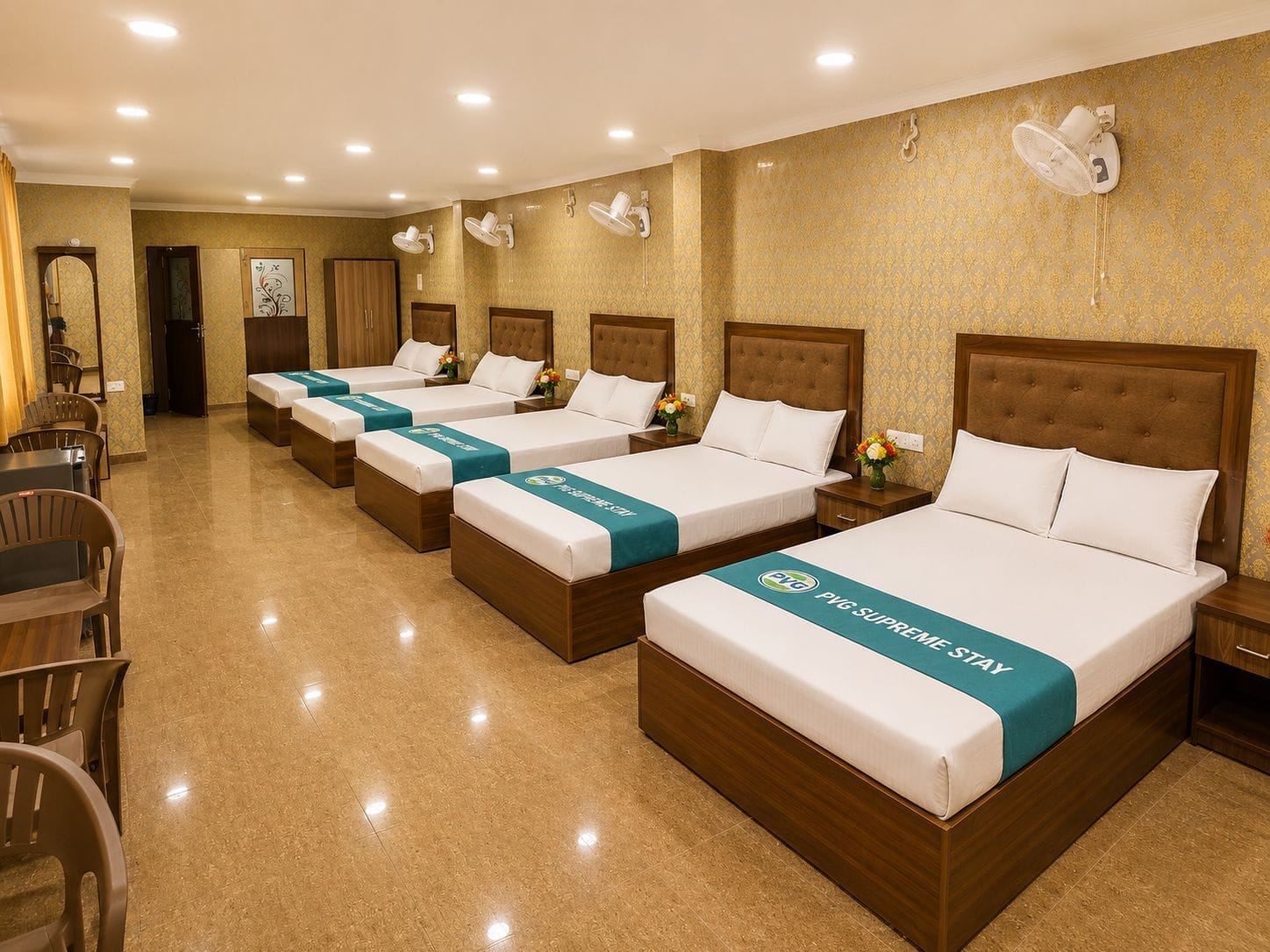 PVG Supreme stay - Group stay in Pondicherry - Tap to explore photos