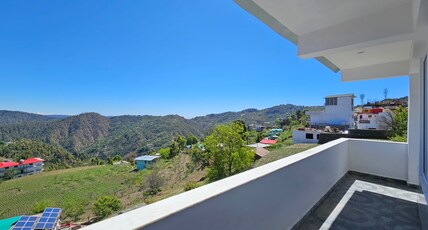 Lushtree backpackers Room Type - Deluxe Double Room with Balcony and Himalayan view