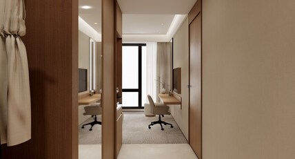 Manhattan Grand Hotel Room Type - Standard Twin Partial  Sea View