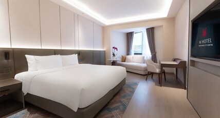 M Hotel Singapore City Centre Room Type - Signature King - Newly Refurbished M Hotel Singapore City Centre Room Type - Signature King - Newly Refurbished