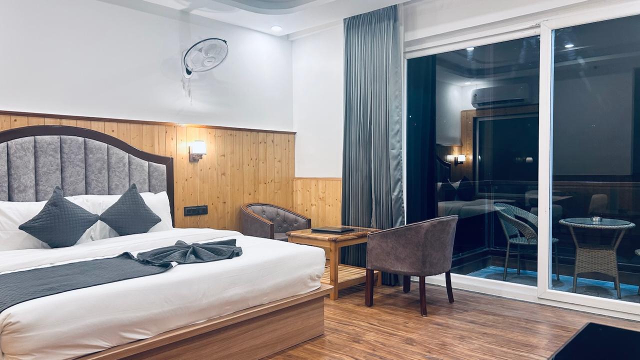 Sky Dance, Manali Pure Veg | AC & Heating | River & Valley Views - Tap to explore photos