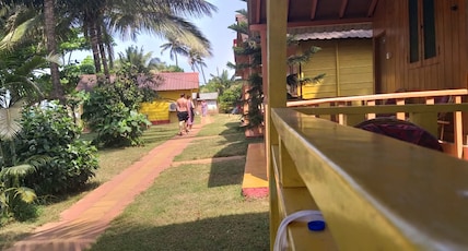 Sea Paradise Beach Front Room Type - AC Wooden Cottage Sea Paradise Beach Front Room Type - AC Wooden Cottage