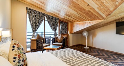 NatureVilas Sarovar Portico - Centrally Heated Room Type - Deluxe Room with Balcony (NON HEATED)