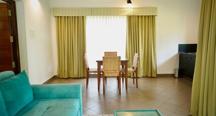 Brackish Kayal Resort Room Type - Lake View AC Cottage with Private Living Space