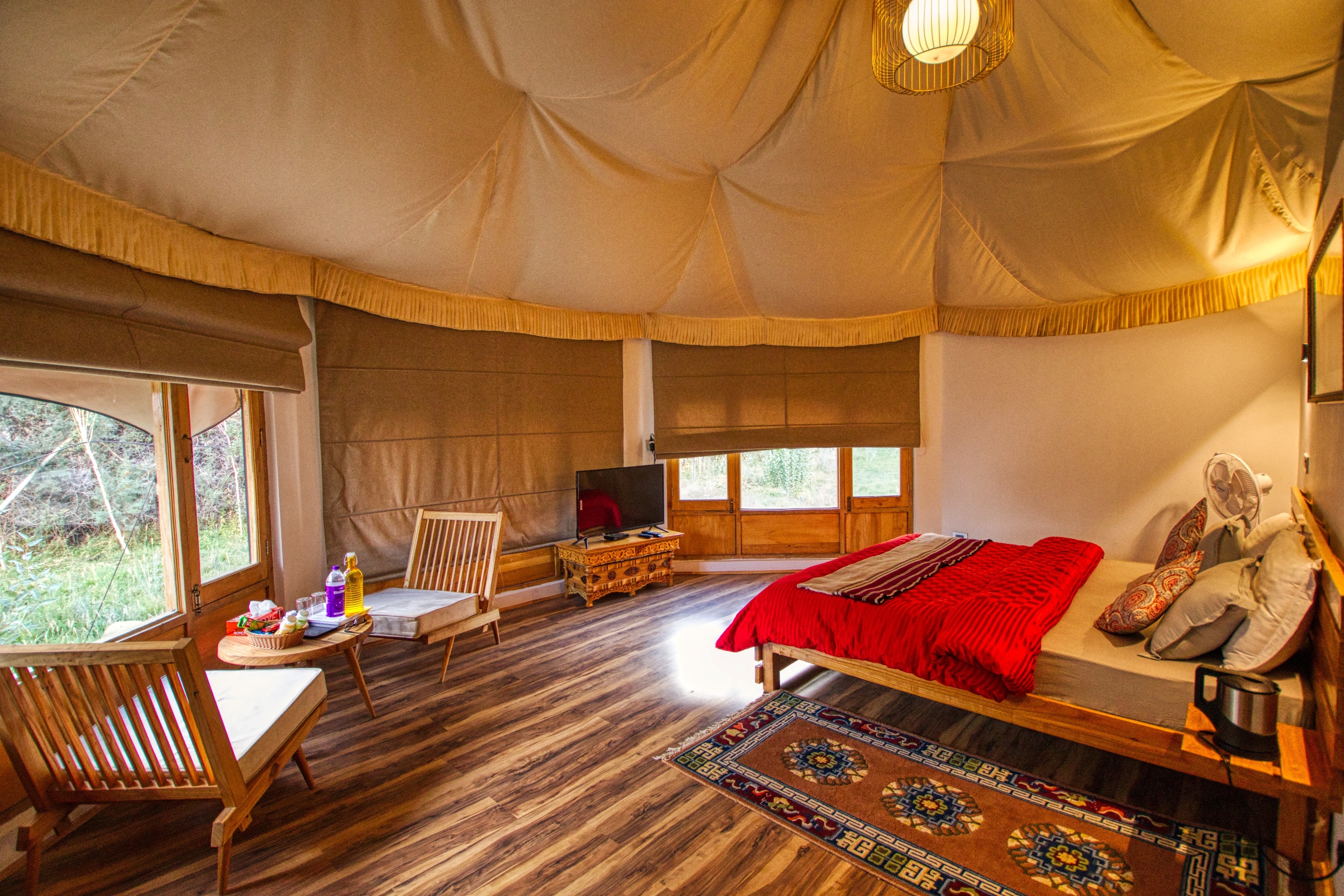 Chalet Seabuckthorn  Hunder Nubra - Tap to explore photos