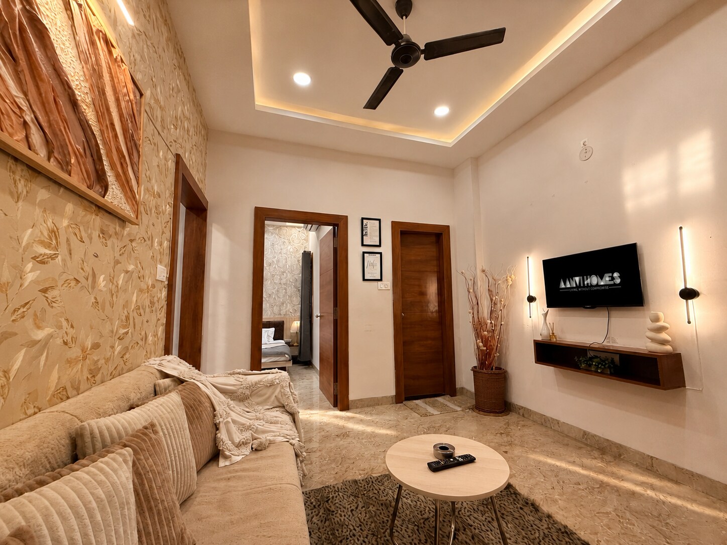 Luxe Couple Friendly | Private 1BHK | Nipania - Tap to explore photos