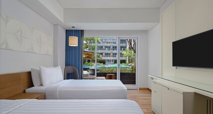 Fairfield by Marriott Bali Kuta Sunset Road Room Type - Guest room 2 Twin, Poolside Fairfield by Marriott Bali Kuta Sunset Road Room Type - Guest room 2 Twin, Poolside