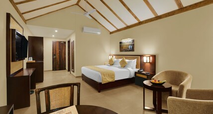 The Fern Sattva Resort Polo Forest, Series by Marriott Room Type - Fern Classic Villa, 1 King Bed The Fern Sattva Resort Polo Forest, Series by Marriott Room Type - Fern Classic Villa, 1 King Bed