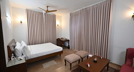 ama Stays & Trails-Shyam Kutir, Vrindavan Room Type - Deluxe Balcony 03 bedroom