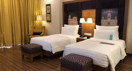 Le Meridien Jaipur Resort and Spa Room Type - Premium Twin with Bathtub, Pool/Garden View