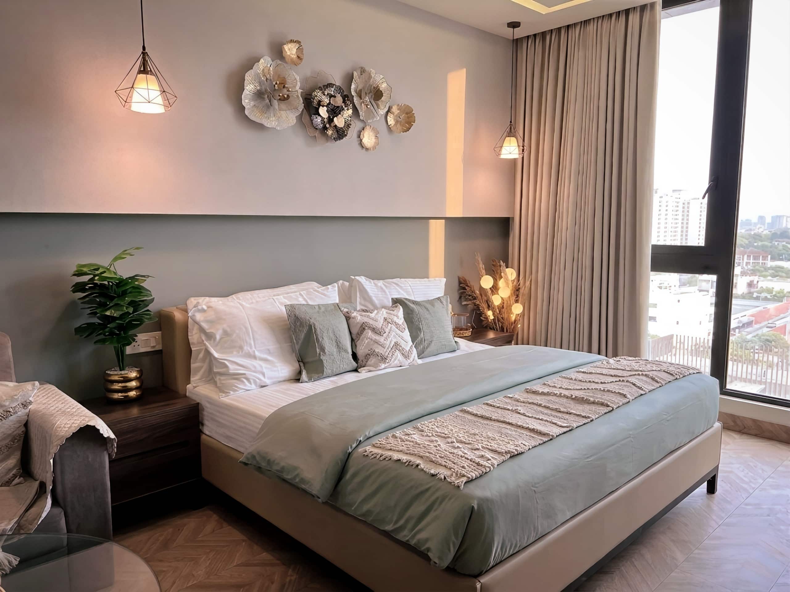 New 1RK | Aravalli View |Golf Course Ext Rd |Decor - Tap to explore photos