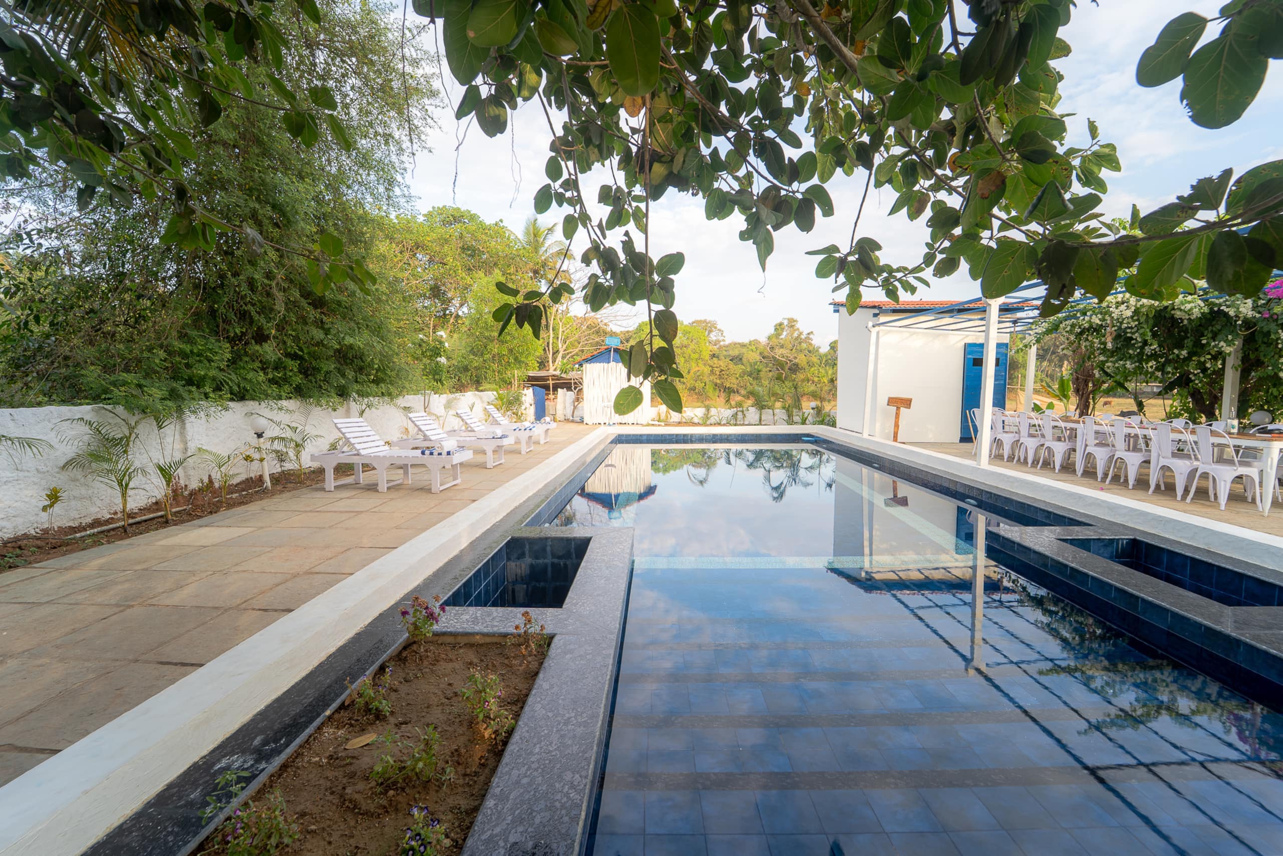 Unique 3BR W Pvt Pool Kitchen Arambol Hill View - Tap to explore photos