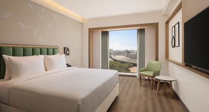 Hilton Garden Inn Surat City Centre Room Type - King Guest Room City View