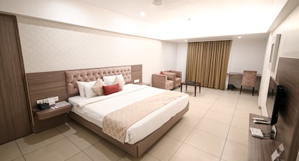 Hotel Dwarkamai (A Pure Vegetarian Hotel) Room Type - Deluxe Rooms (Unmarried couples & Local Id's not Allowed ) Hotel Dwarkamai (A Pure Vegetarian Hotel) Room Type - Deluxe Rooms (Unmarried couples & Local Id's not Allowed )
