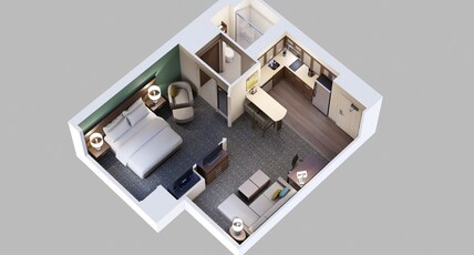 Staybridge Suites - Denton Room Type - 1 Queen Studio Suite Staybridge Suites - Denton Room Type - 1 Queen Studio Suite