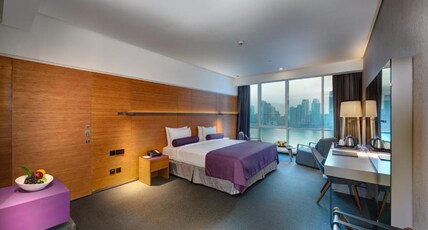 The Act Hotel Sharjah Room Type - Executive Lagoon Suite with Beach Transfer The Act Hotel Sharjah Room Type - Executive Lagoon Suite with Beach Transfer