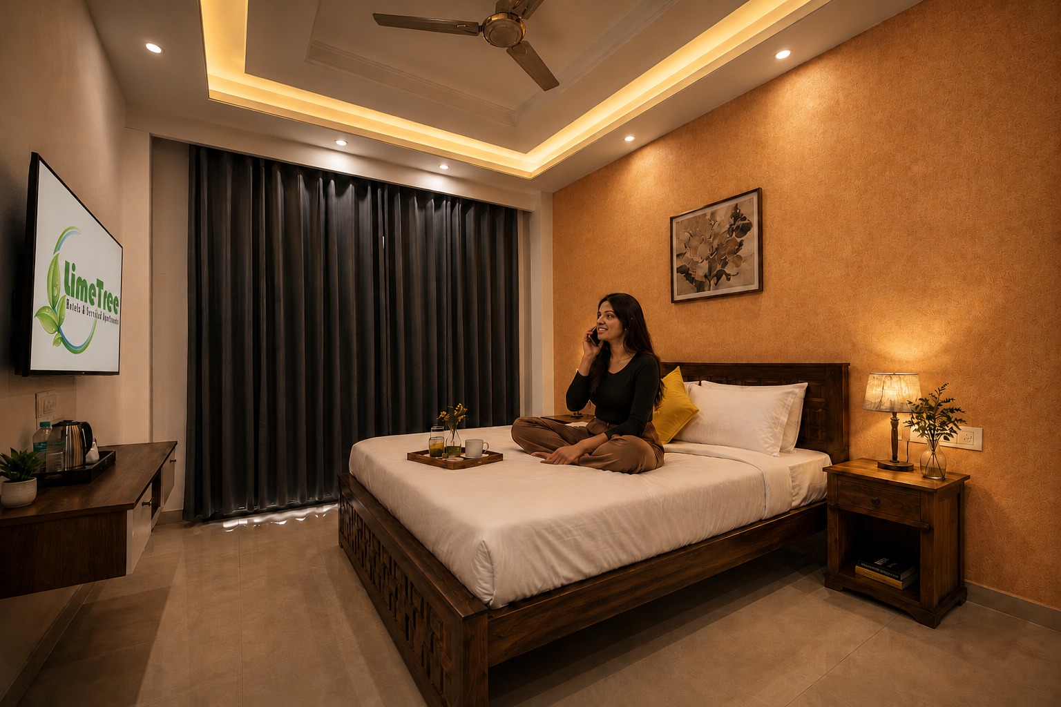 Lime Tree | Entire 1BHK Apartment Near Medanta - Tap to explore photos