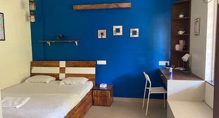 Studio Apartments by Abhibha Stays Room Type - Teal: Studio Apt with Balcony