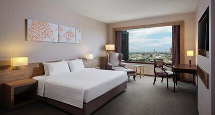 Jubilee Prestige Hotel Ratchadapisek Room Type - Premier Room, Guest room, 1 King, City view