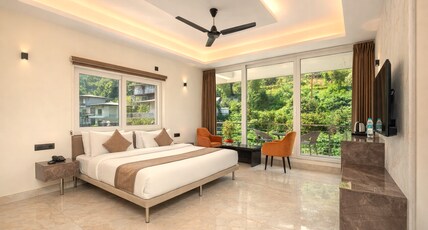 Hotel Creek Valley, Mussoorie Room Type - Deluxe Room with Private Balcony