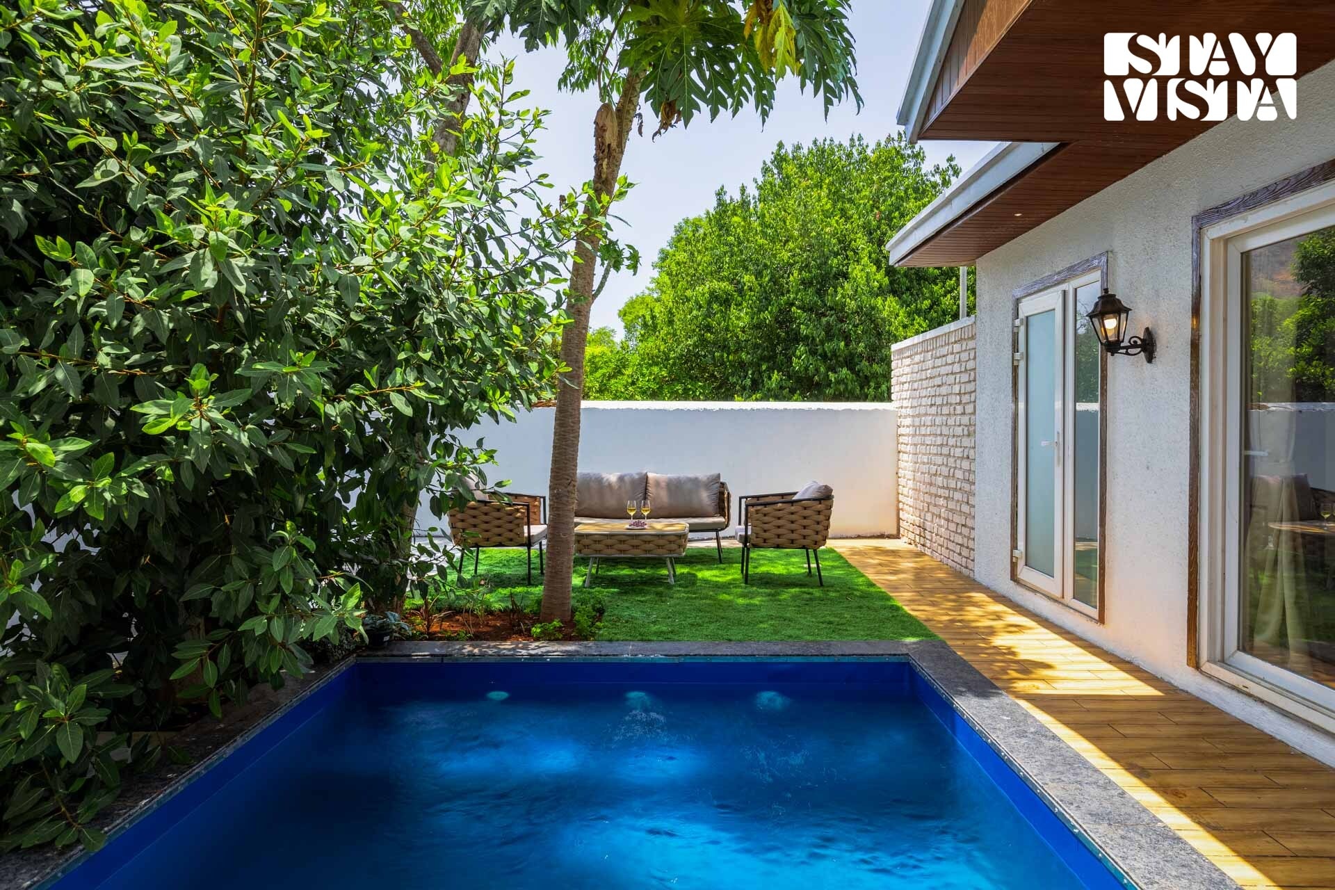 StayVista at The Five Oaks - Private Pool Cottages - Tap to explore photos
