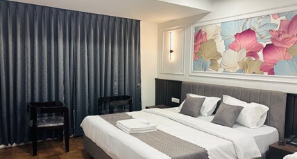 HOTEL SNR AURORA Room Type - DELUXE DOUBLE ROOM AC WITH BALCONY