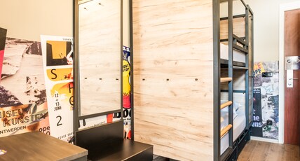 A&O Antwerpen Centraal Room Type - 4-Bed Room (Bunk Beds Only)