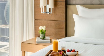 Pullman Doha West Bay Room Type - SUPERIOR EXECUTIVE ROOM, 2 Twin Size Beds, Lounge Access, Spacious Bathroom and Workstation Pullman Doha West Bay Room Type - SUPERIOR EXECUTIVE ROOM, 2 Twin Size Beds, Lounge Access, Spacious Bathroom and Workstation