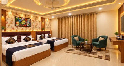 Hotel D' Capitol - Delhi Airport Room Type - Superior Family Room 2 Double Beds Hotel D' Capitol - Delhi Airport Room Type - Superior Family Room 2 Double Beds