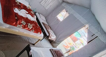 The FnF Resort and Camping Room Type - Swiss Tent with washroom and  Air Cooler
