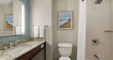 Hilton Garden Inn Carlsbad Beach Room Type - 2 QUEEN BEDS POOL VIEW TUB