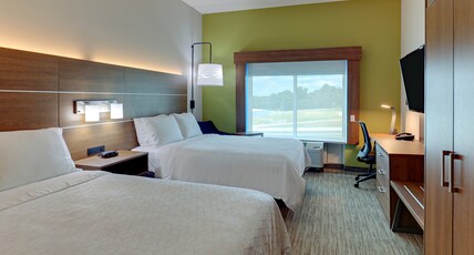 Holiday Inn Express CAMPBELLSVILLE Room Type - 2 Queen Beds Standard Comm Access Tub