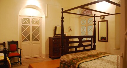 SaffronStays Parsi Manor  Room Type - Deluxe Double Room