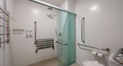 Wanderlust Experience Hotel, BW Signature Collection Room Type - Accessible - 1 Queen, Mobility Accessible, Roll In Shower, Sofabed, Jacuzzi, Kitchenette, Non-Smokin Wanderlust Experience Hotel, BW Signature Collection Room Type - Accessible - 1 Queen, Mobility Accessible, Roll In Shower, Sofabed, Jacuzzi, Kitchenette, Non-Smokin