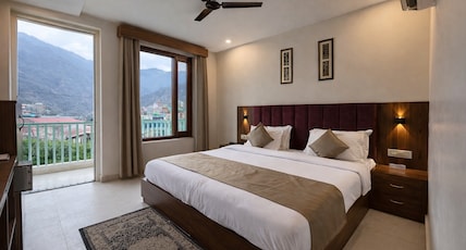 Shiva Yog Sthal (Near Laxman Jhula) Room Type - Deluxe Room with Mountain View first floor Shiva Yog Sthal (Near Laxman Jhula) Room Type - Deluxe Room with Mountain View first floor