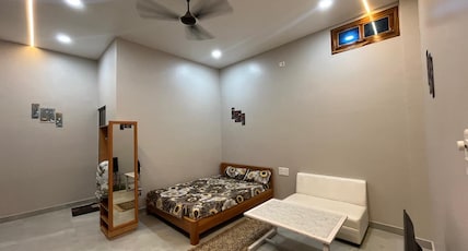 Serene Villa | 10 Min from Airport | Kitchen Room Type - Deluxe Room With Shared Kitchen @300day